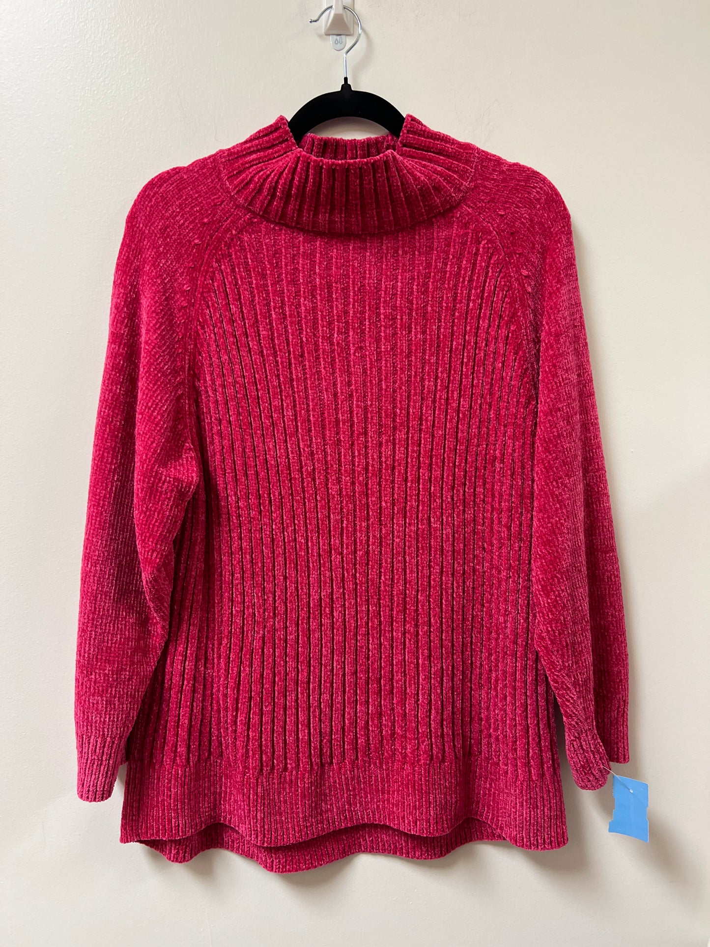 Sweater By Terra & Sky In Pink, Size: 1x