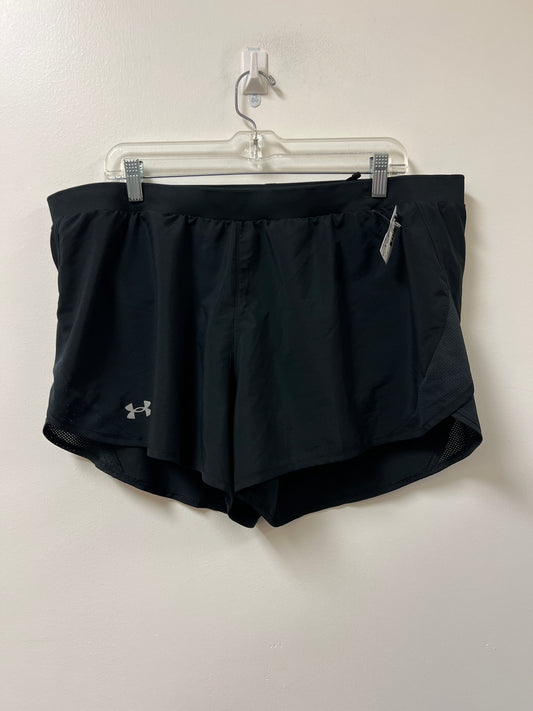 Athletic Shorts By Under Armour In Black, Size: 2x