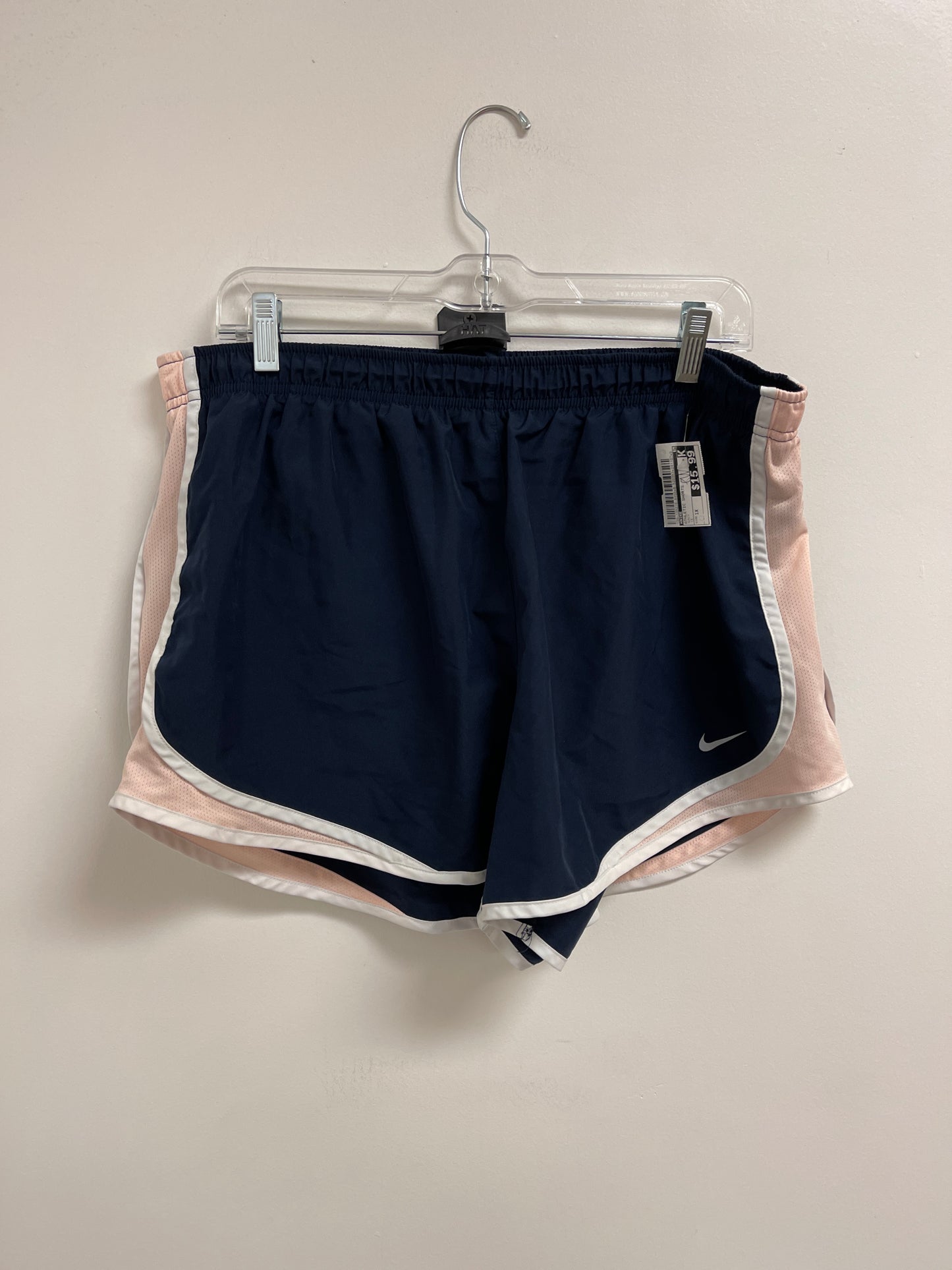 Athletic Shorts By Nike In Navy, Size: 1x