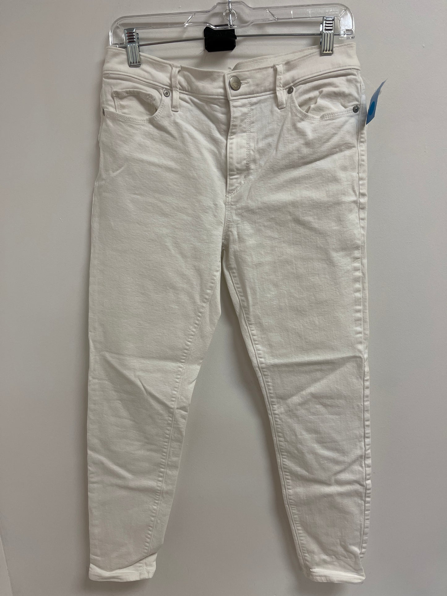 Jeans Skinny By Loft In White, Size: 6