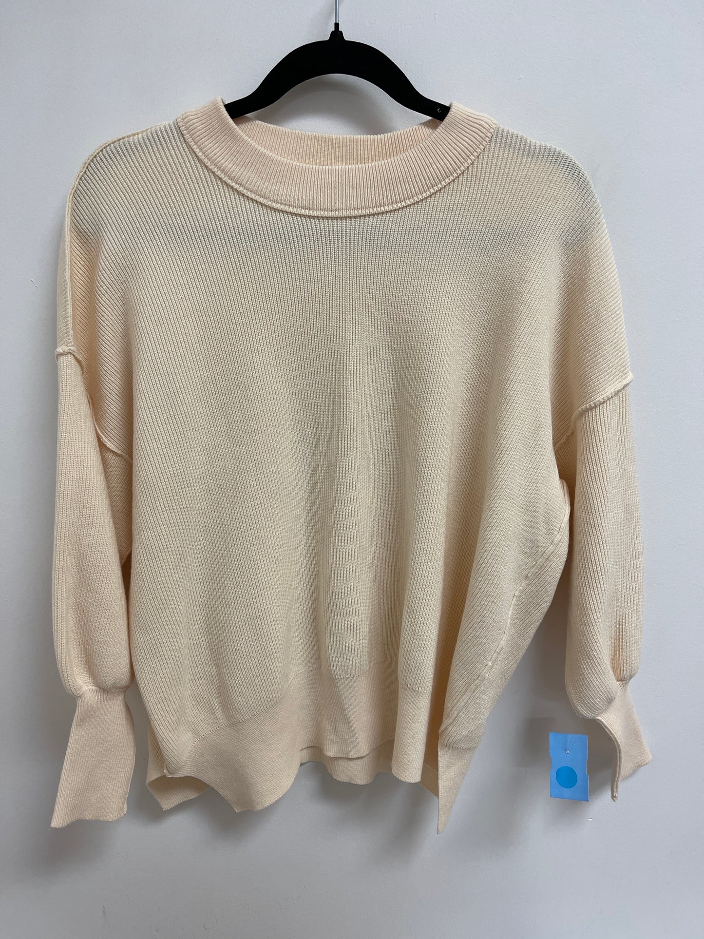 Sweater By Clothes Mentor In Cream, Size: S