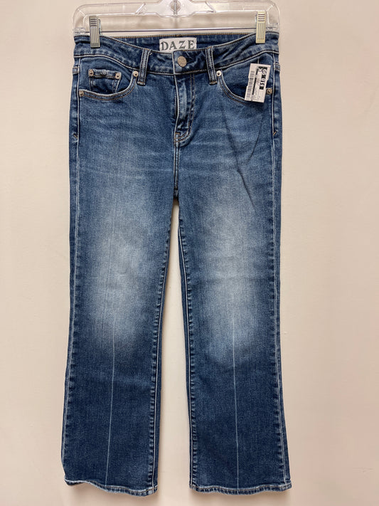 Jeans Skinny By Daze In Blue Denim, Size: 2