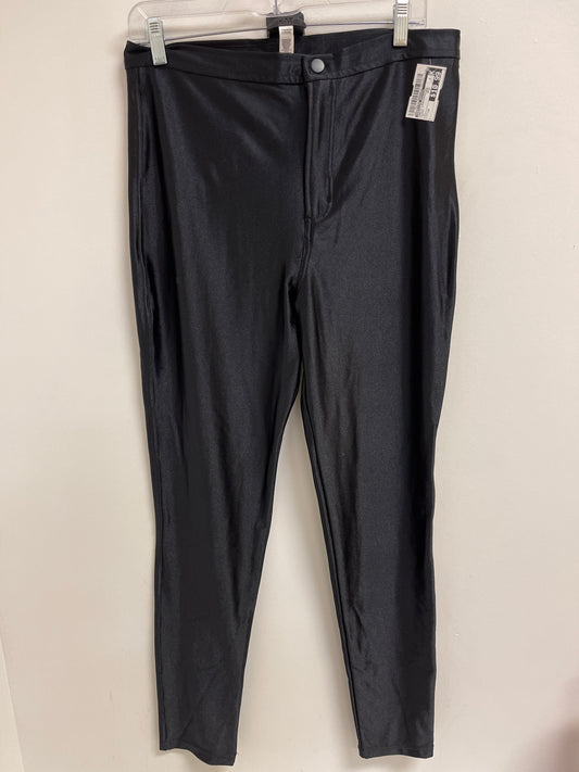 Pants Leggings By American Apparel In Black, Size: 14