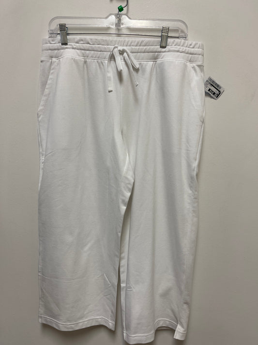 Pants Lounge By Talbots In White, Size: 12p