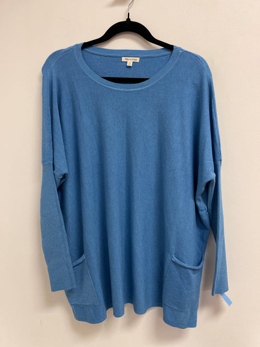 Sweater By Tea N Rose In Blue, Size: M