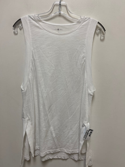 Top Sleeveless By Lou And Grey In White, Size: S