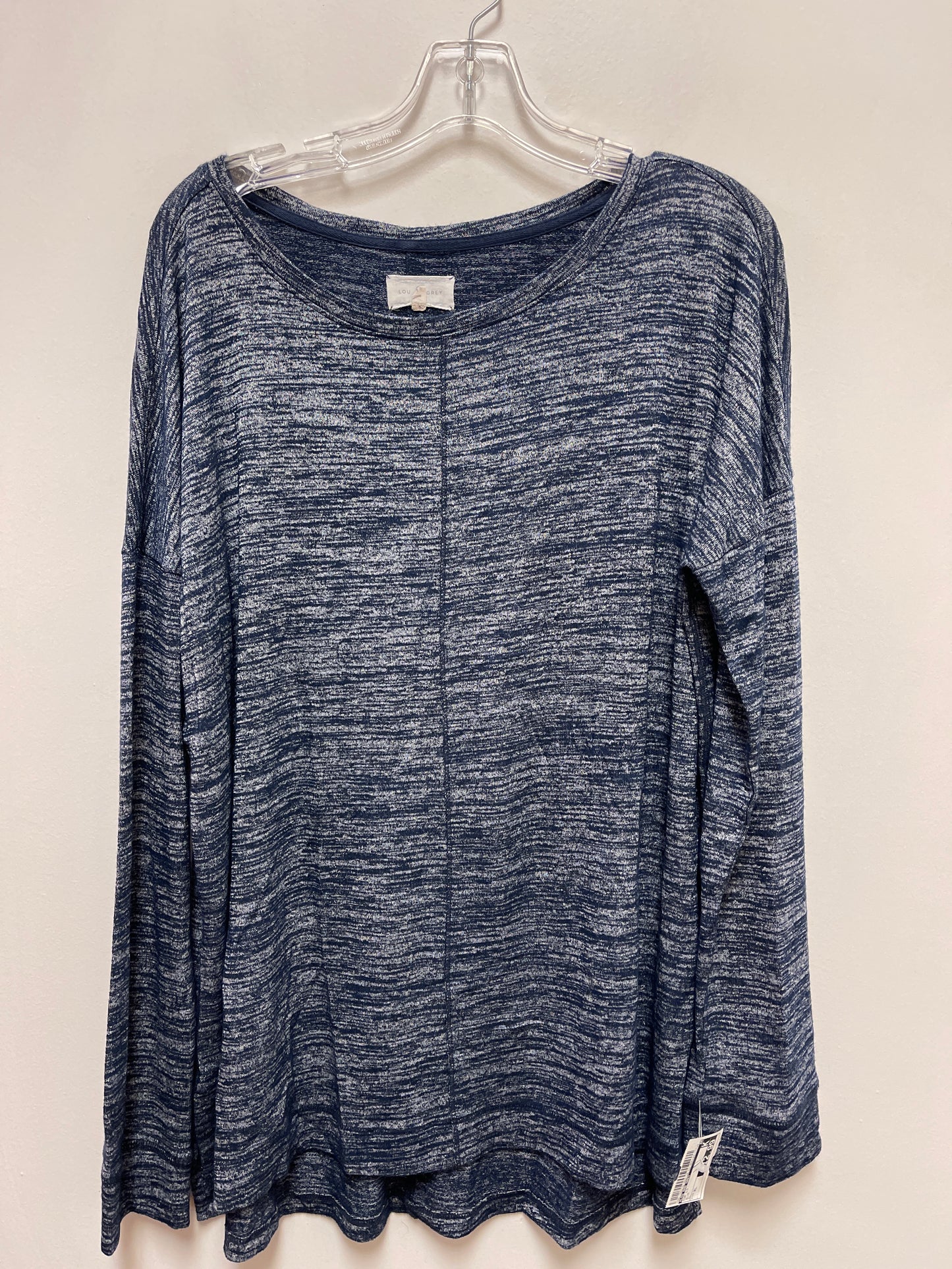 Top Long Sleeve By Lou And Grey In Blue, Size: Xl