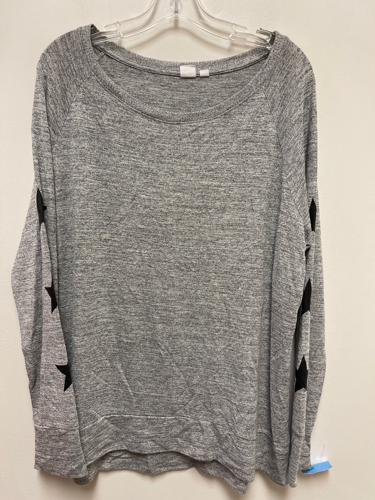 Top Long Sleeve By Gap In Grey, Size: Xl