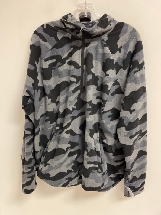 Athletic Jacket By Old Navy In Camouflage Print, Size: 2x