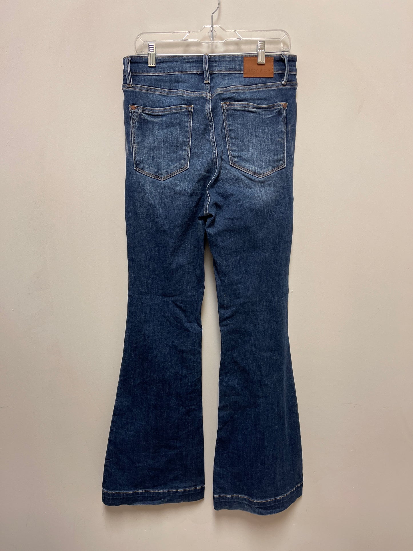 Jeans Flared By Judy Blue In Blue Denim, Size: 10