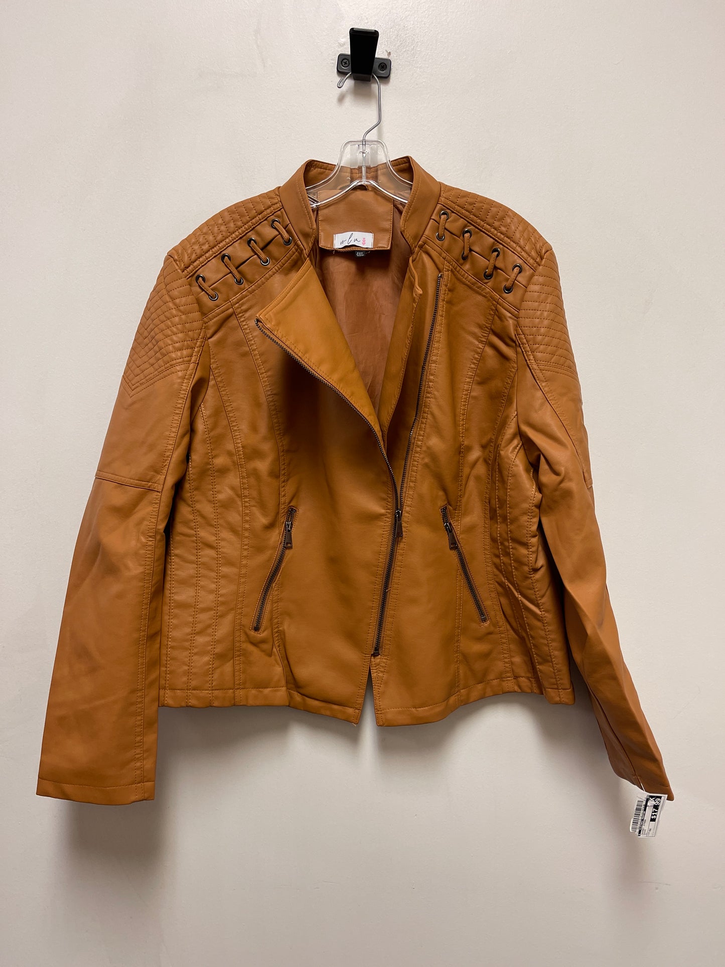 Jacket Other By Clothes Mentor In Brown, Size: 4x