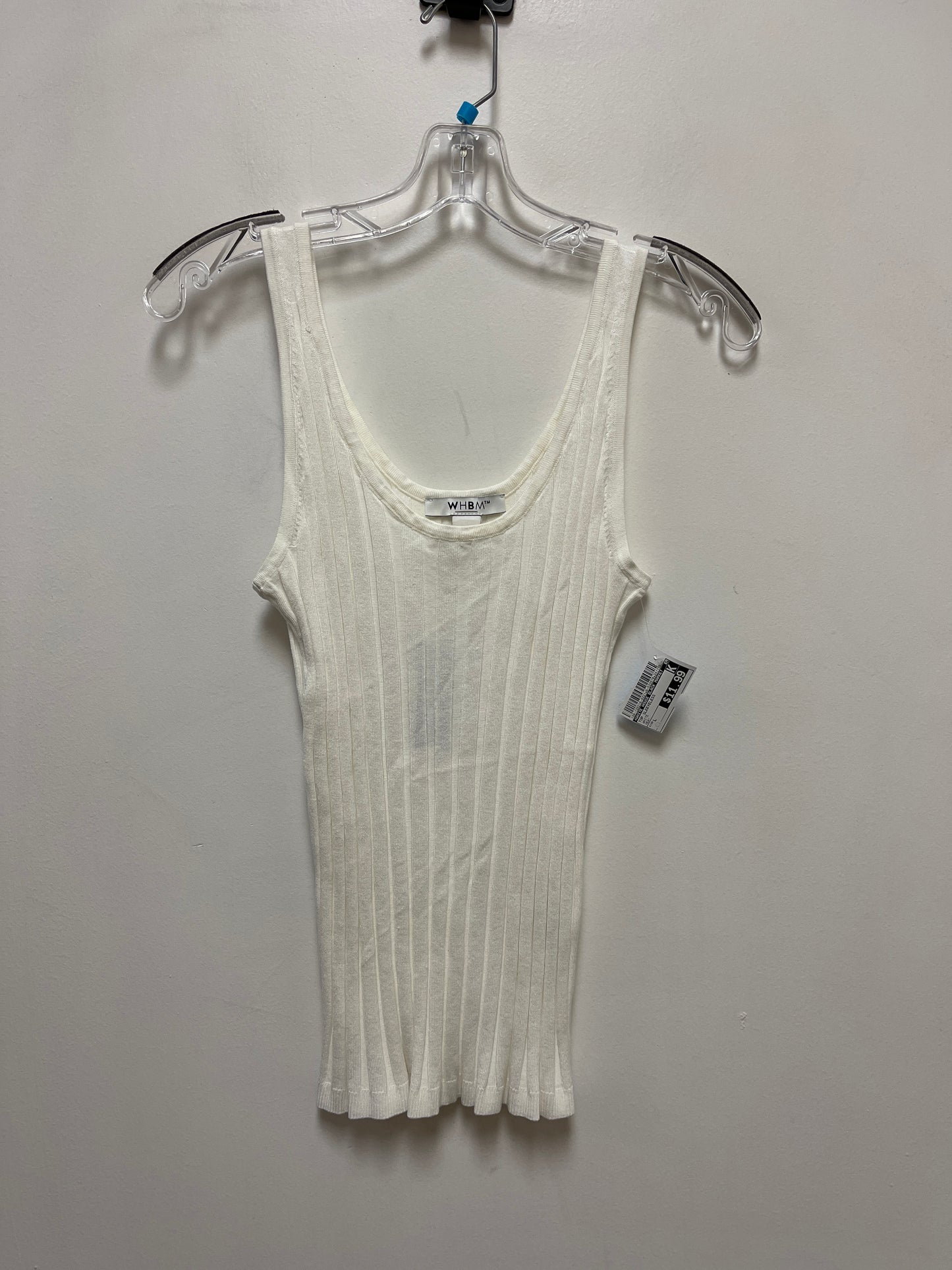 Top Sleeveless By White House Black Market In White, Size: L