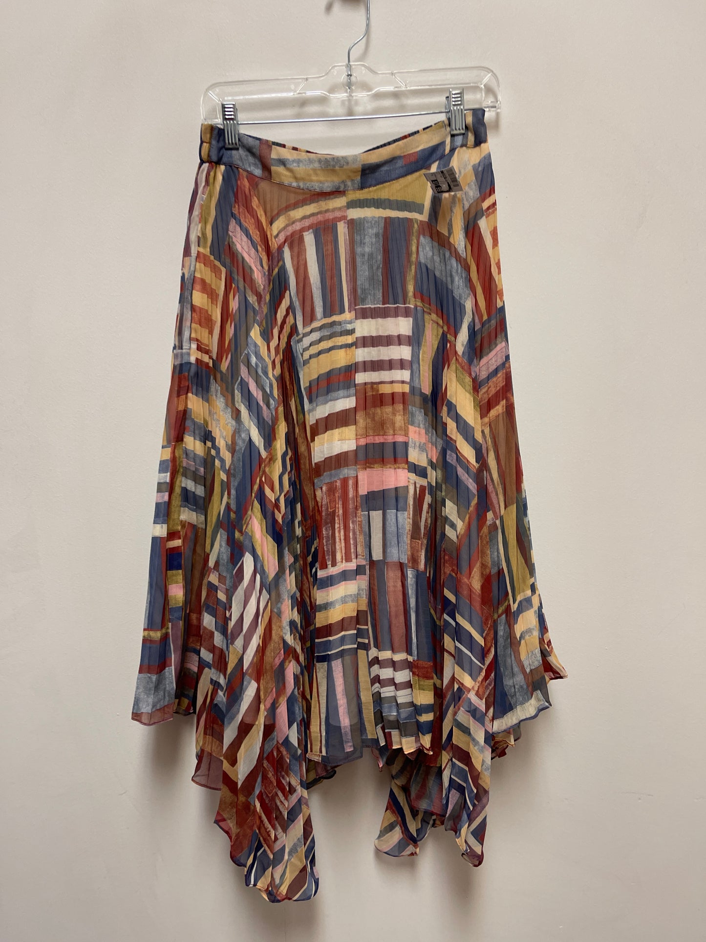 Skirt Midi By Clothes Mentor In Multi-colored, Size: 8