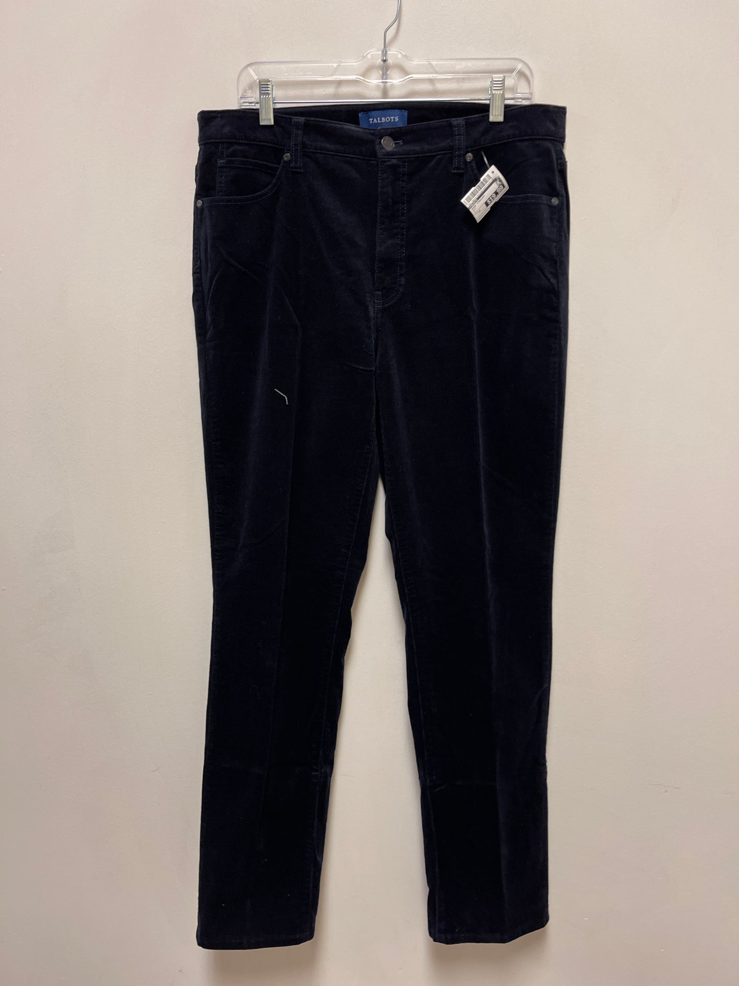 Jeans Straight By Talbots In Navy, Size: 12