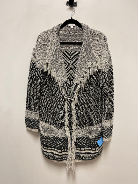 Cardigan By J. Jill In Black & White, Size: M