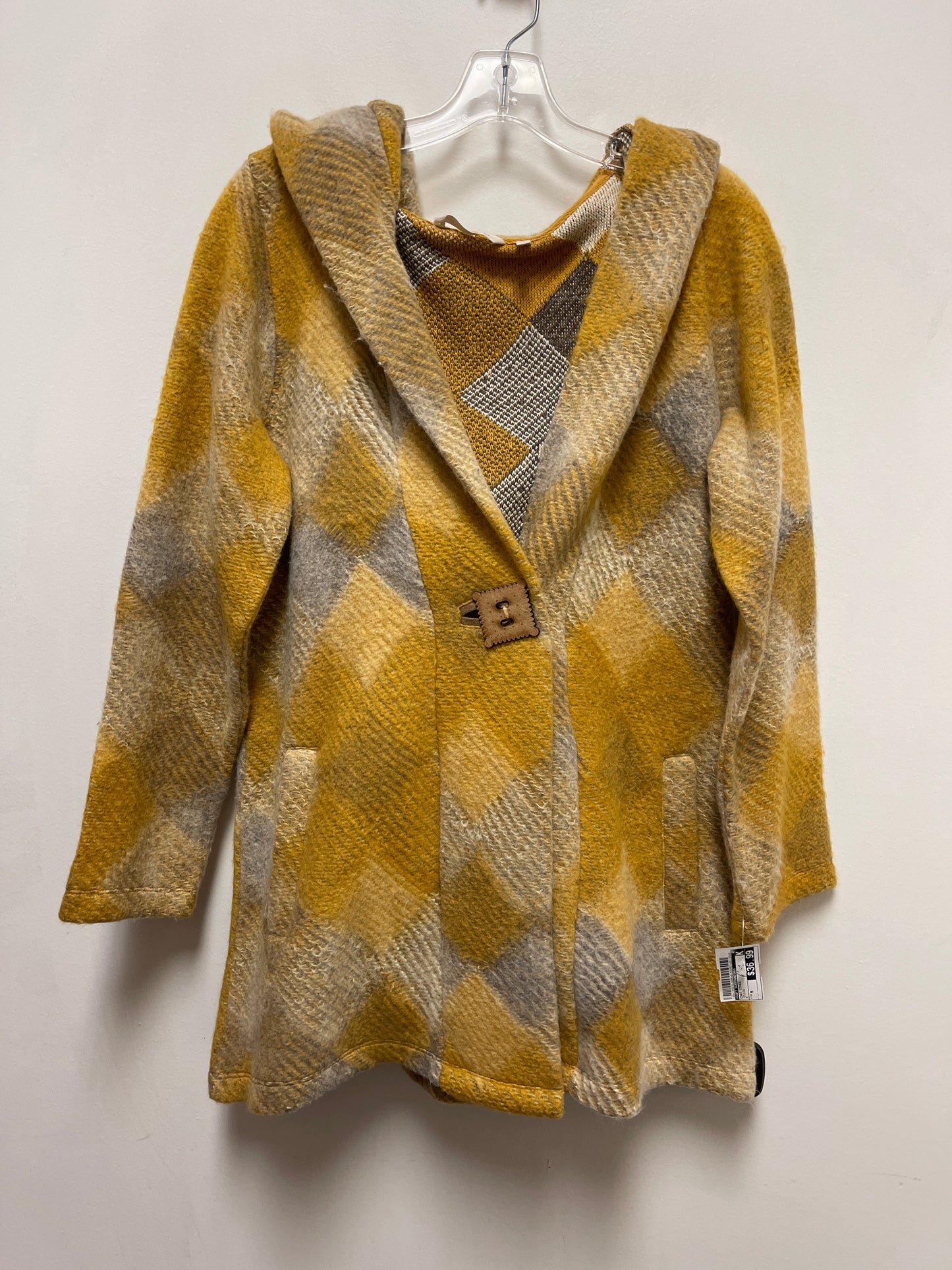 Coat Other By Soft Surroundings In Yellow, Size: M