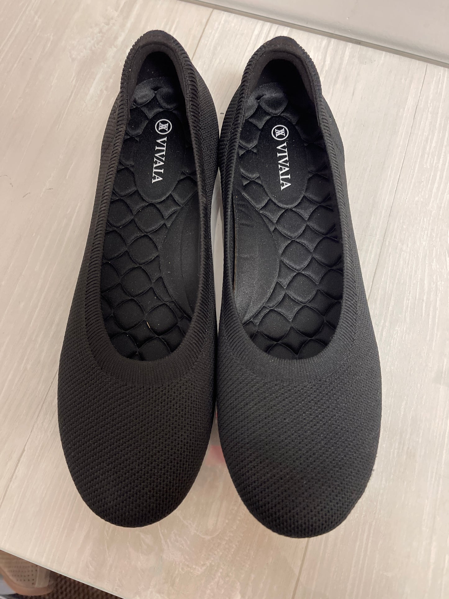 Shoes Flats By Clothes Mentor In Black, Size: 11.5