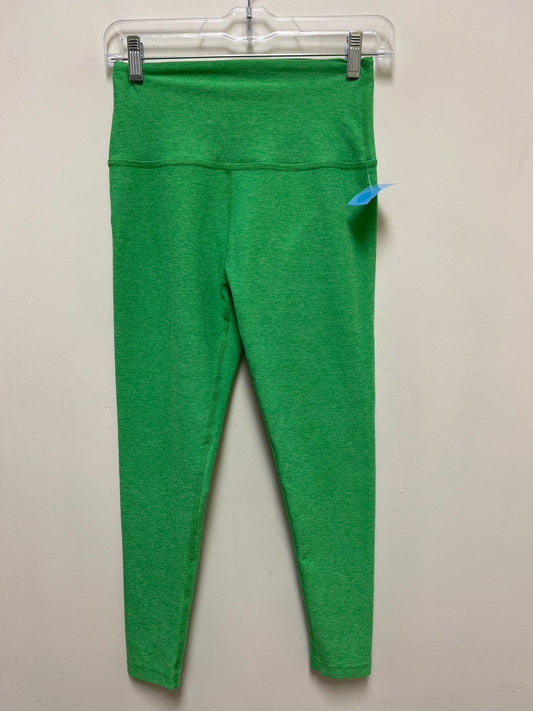 Athletic Leggings By Beyond Yoga In Green, Size: M