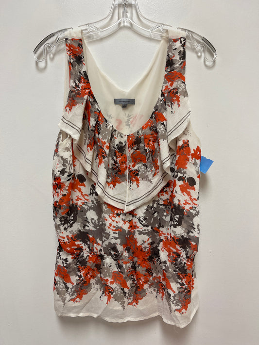 Top Sleeveless By Classiques Entier In Floral Print, Size: L