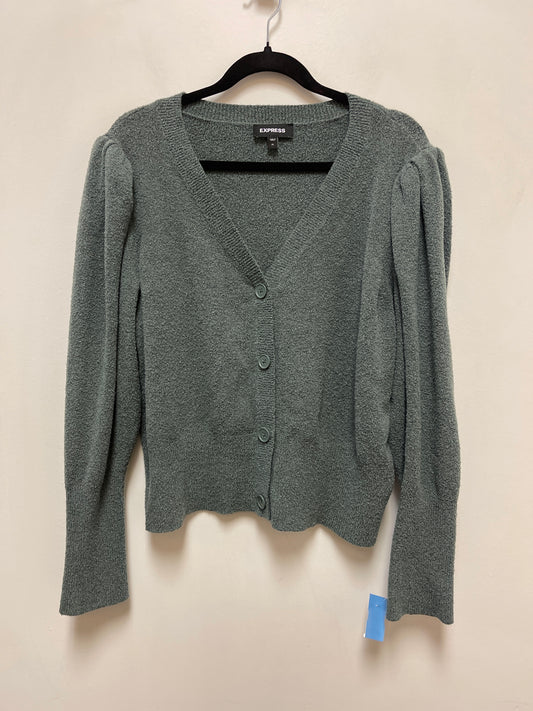 Sweater By Express In Green, Size: Xl