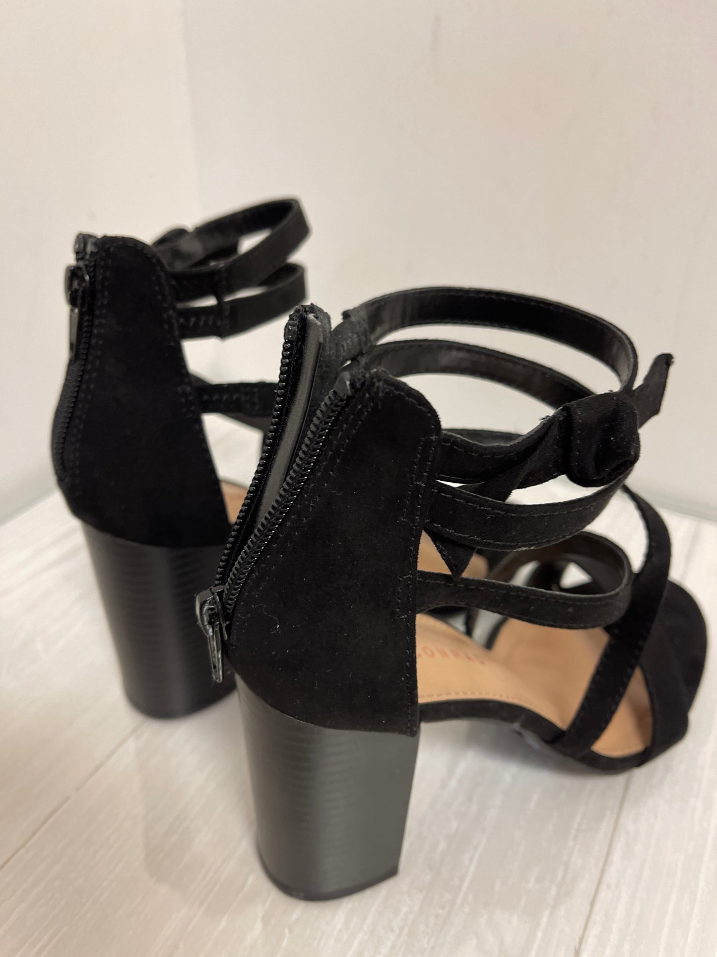 Shoes Heels Block By Lc Lauren Conrad In Black, Size: 7