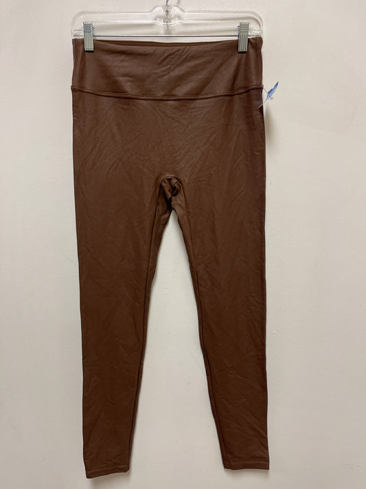 Pants Leggings By Clothes Mentor In Brown, Size: L