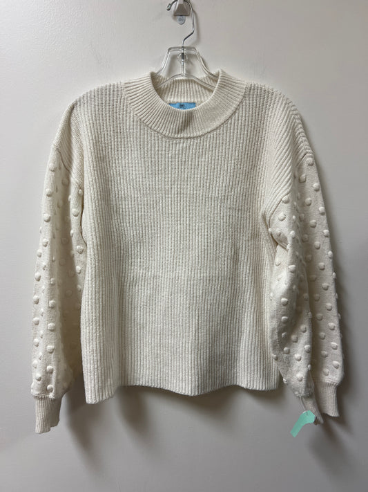 Sweater By Cece In Cream, Size: L