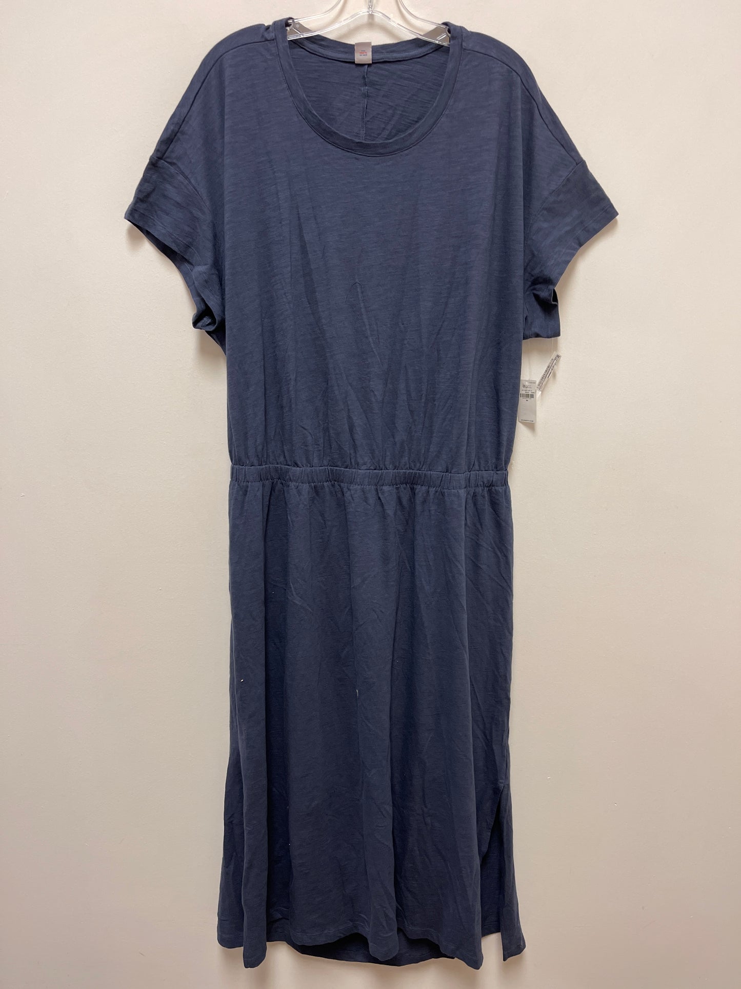 Navy Dress Casual Maxi Old Navy, Size 3x