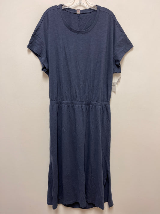 Navy Dress Casual Maxi Old Navy, Size 3x