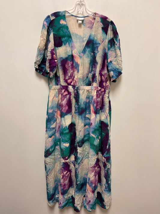 Multi-colored Dress Casual Maxi Ava & Viv, Size Xl