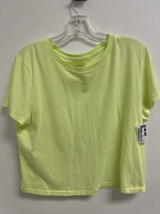 Green Top Short Sleeve Basic Universal Thread, Size L