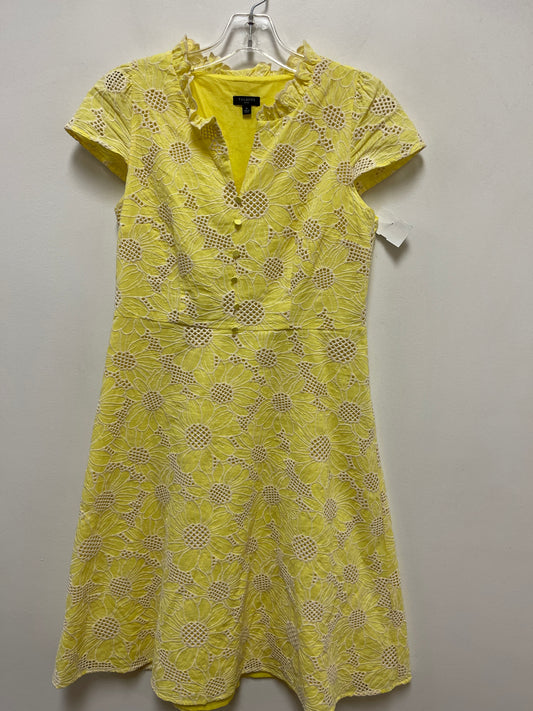 Yellow Dress Casual Short Talbots, Size Xs