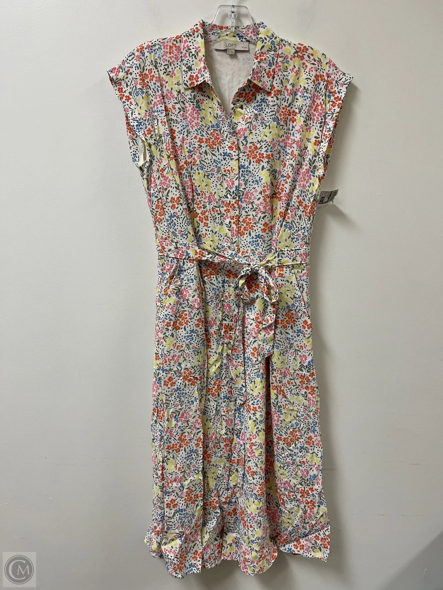 Dress Casual Midi By Loft  Size: S