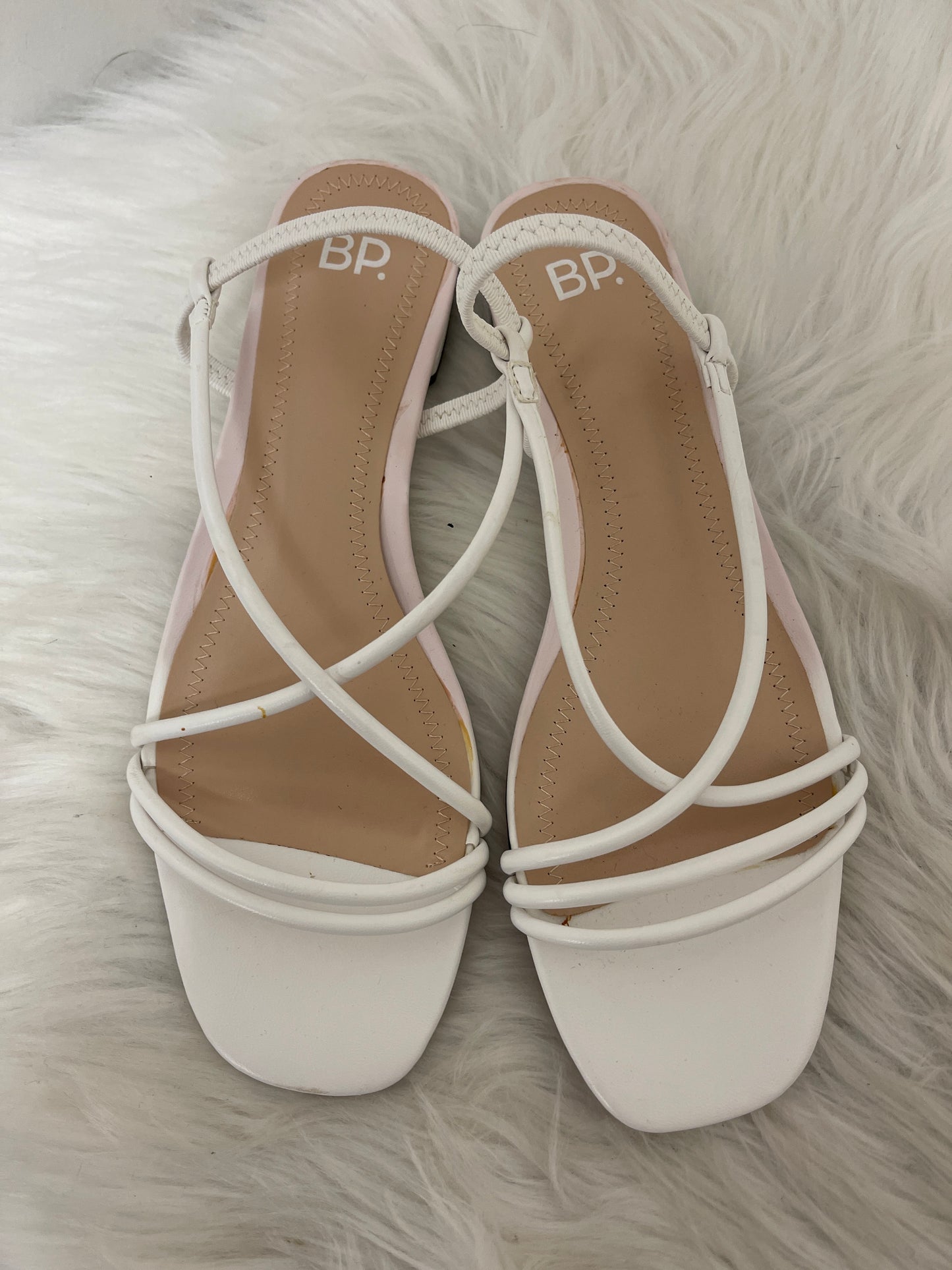 Sandals Flats By Bp In White, Size: 7.5