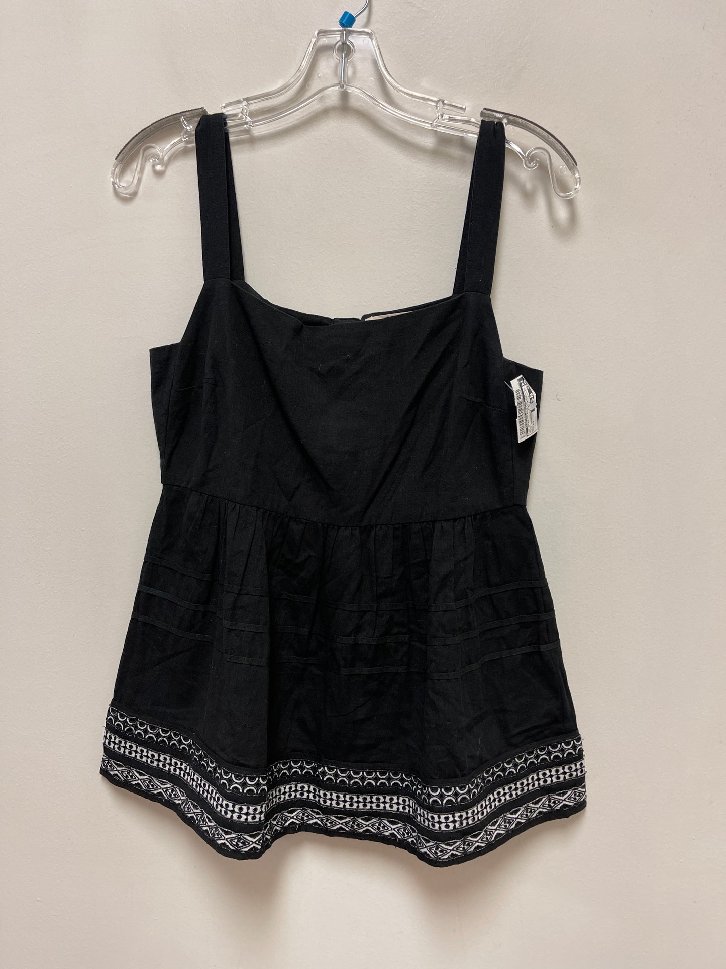 Top Sleeveless By Clothes Mentor In Black, Size: Xs