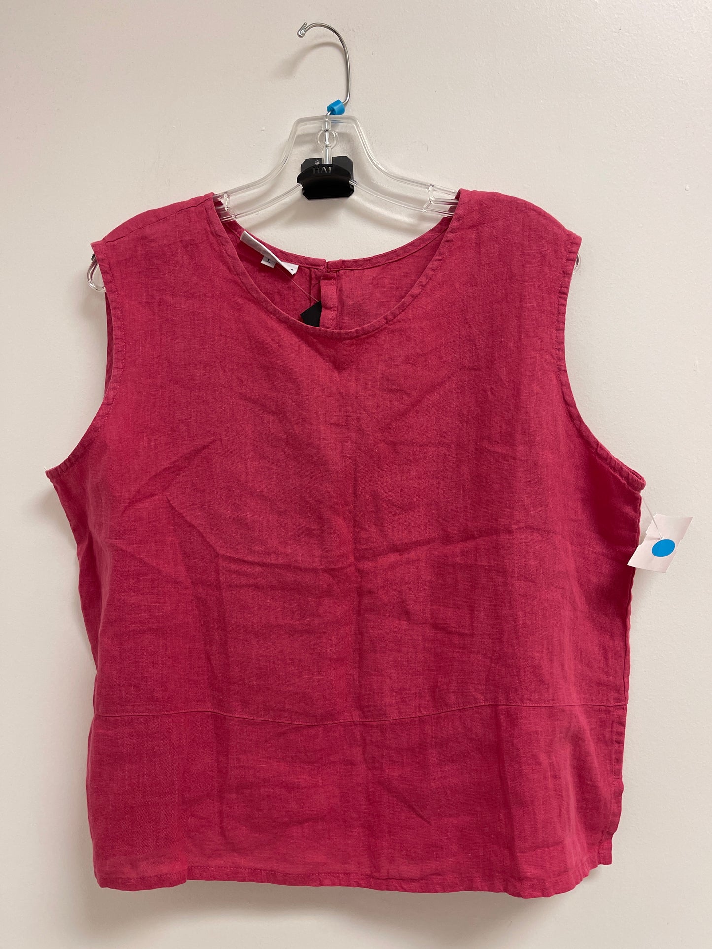 Top Sleeveless By Bryn Walker In Pink, Size: L