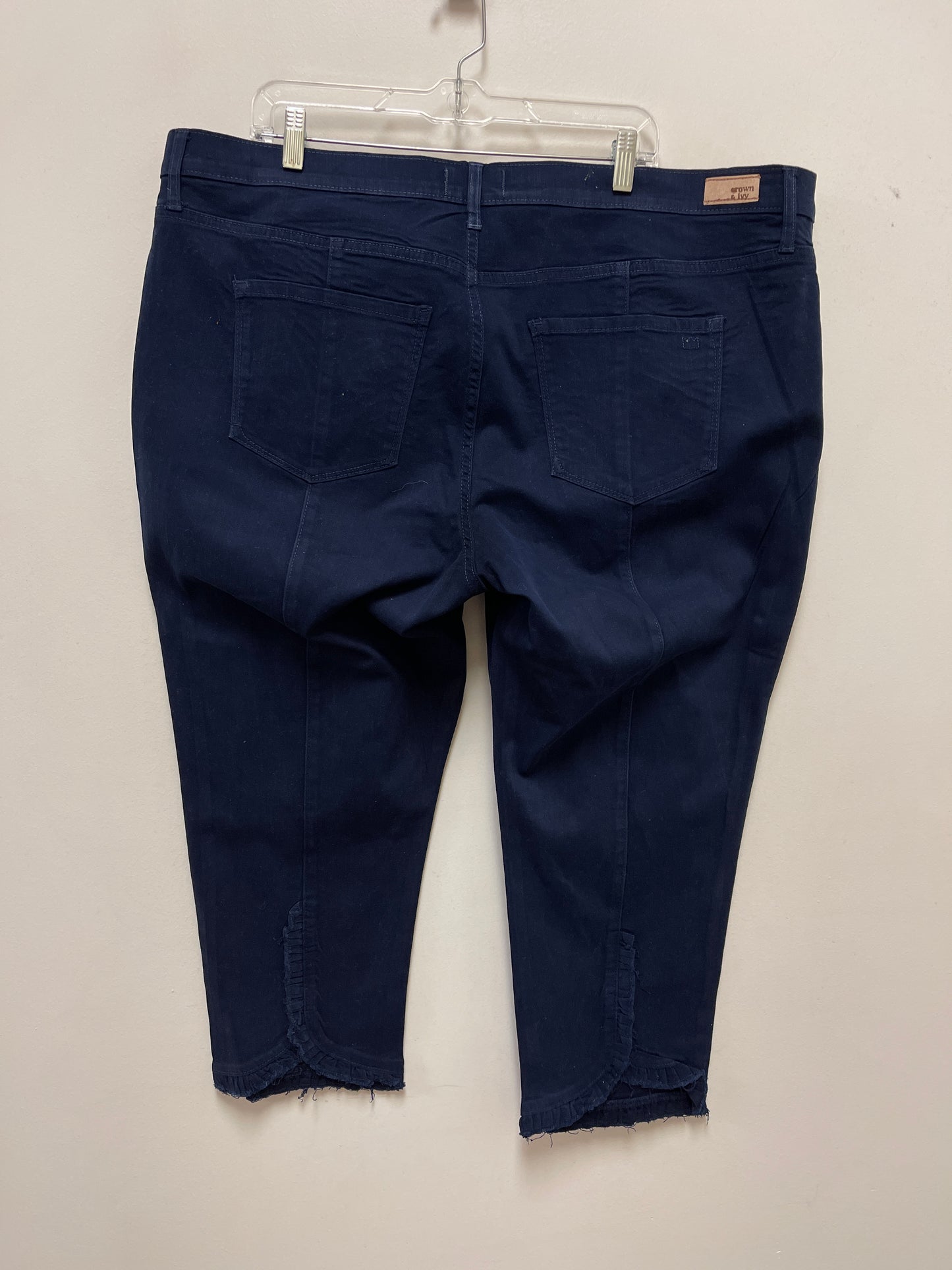 Pants Other By Crown And Ivy In Navy, Size: 22