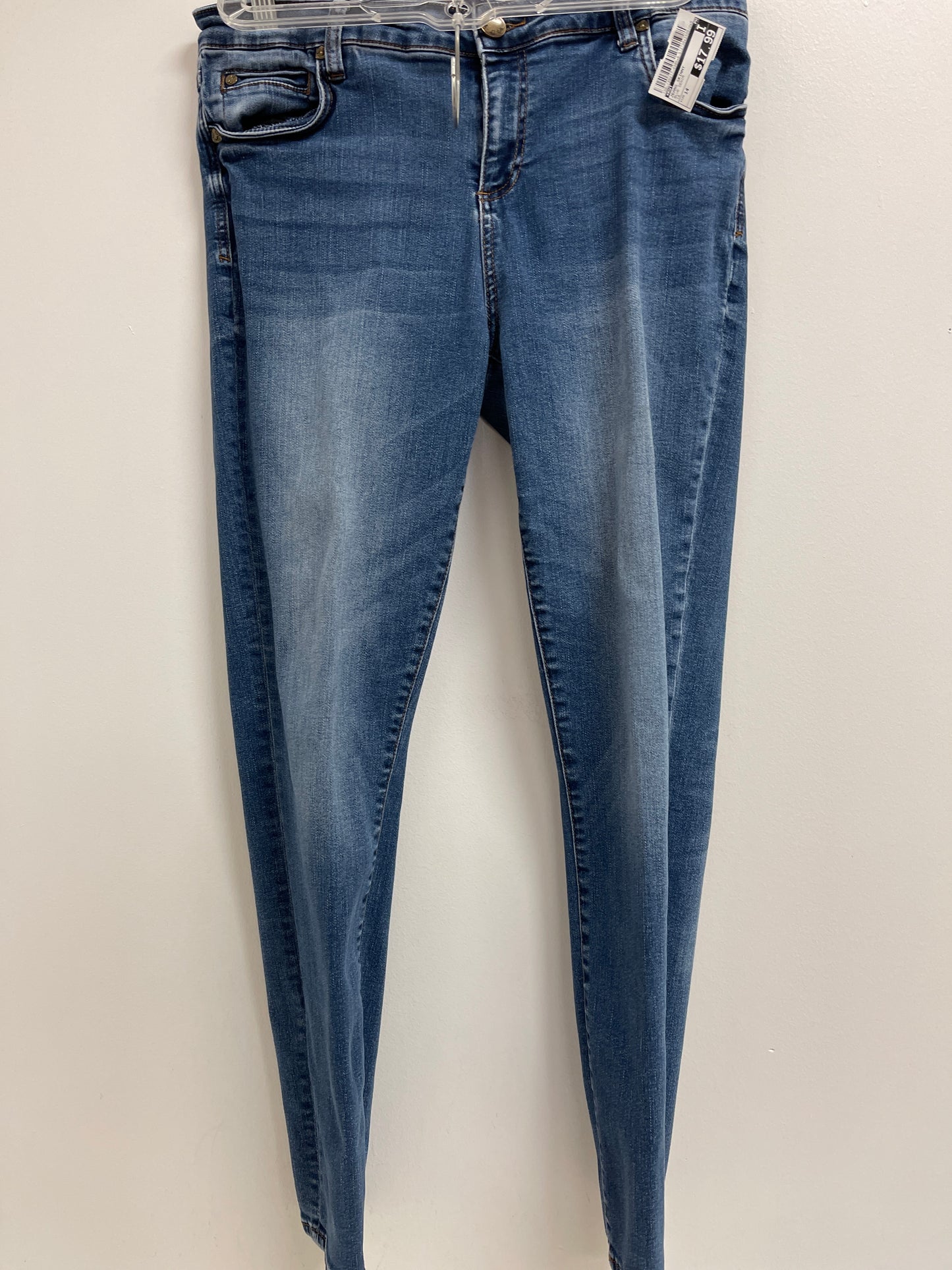 Jeans Skinny By Kut In Blue Denim, Size: 14