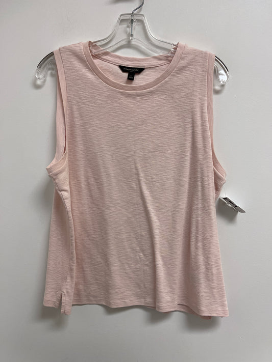 Top Sleeveless By Banana Republic In Pink, Size: L