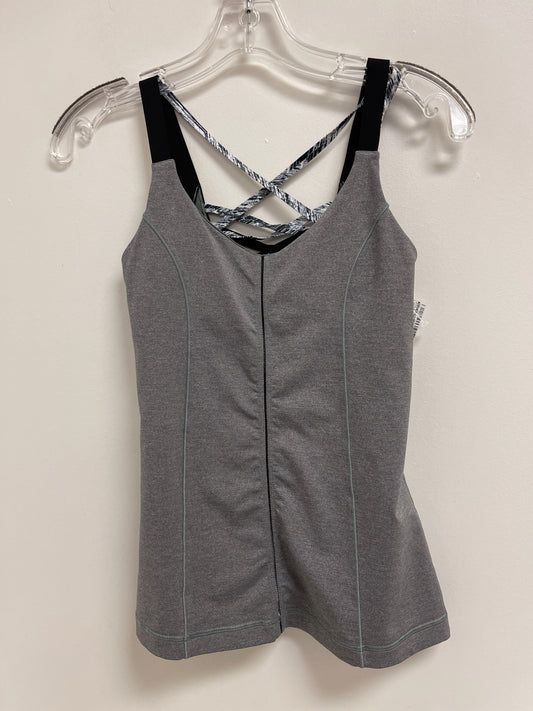 Athletic Tank Top By Lululemon In Grey, Size: S