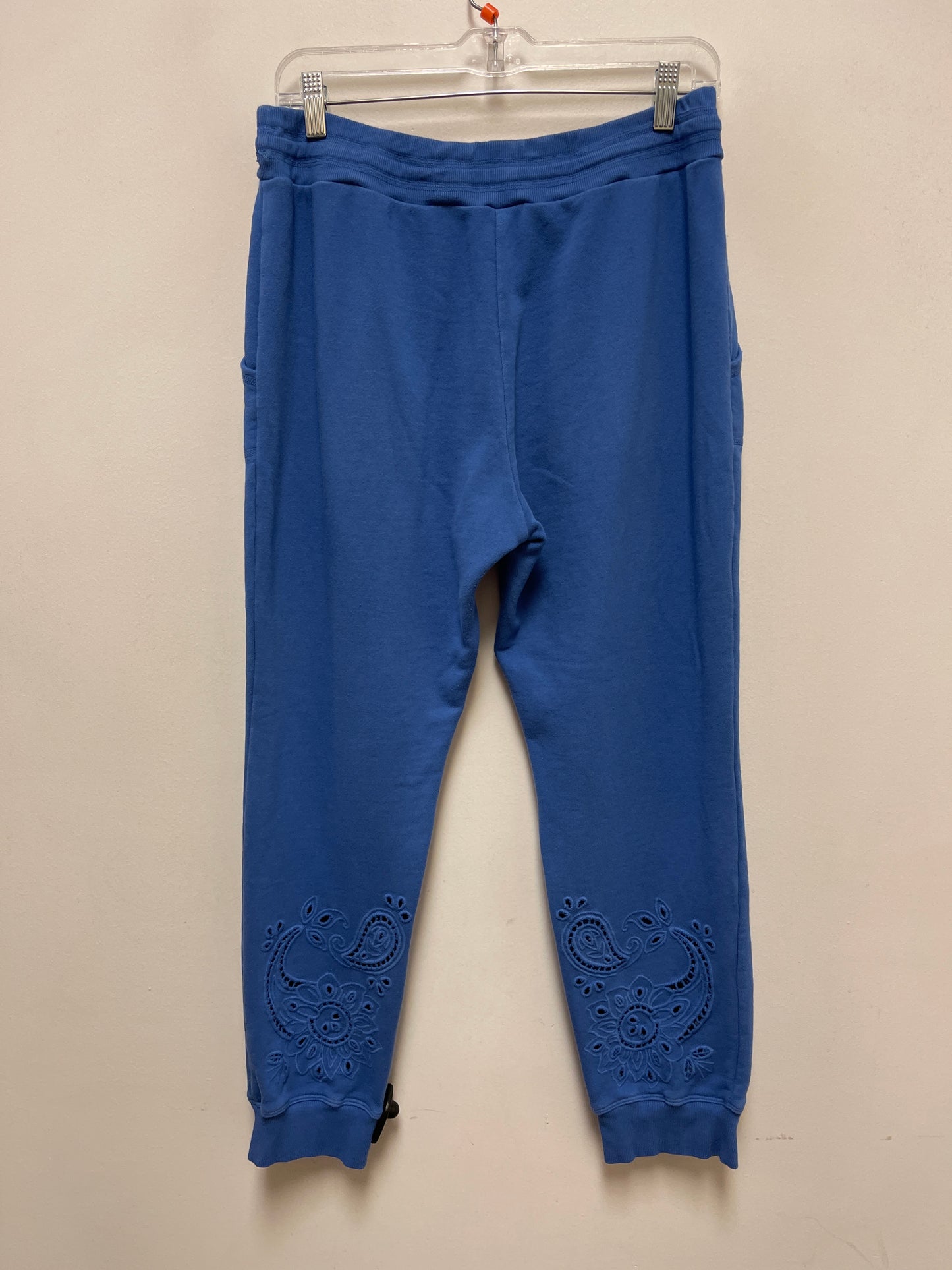 Pants Designer By Johnny Was In Blue, Size: M