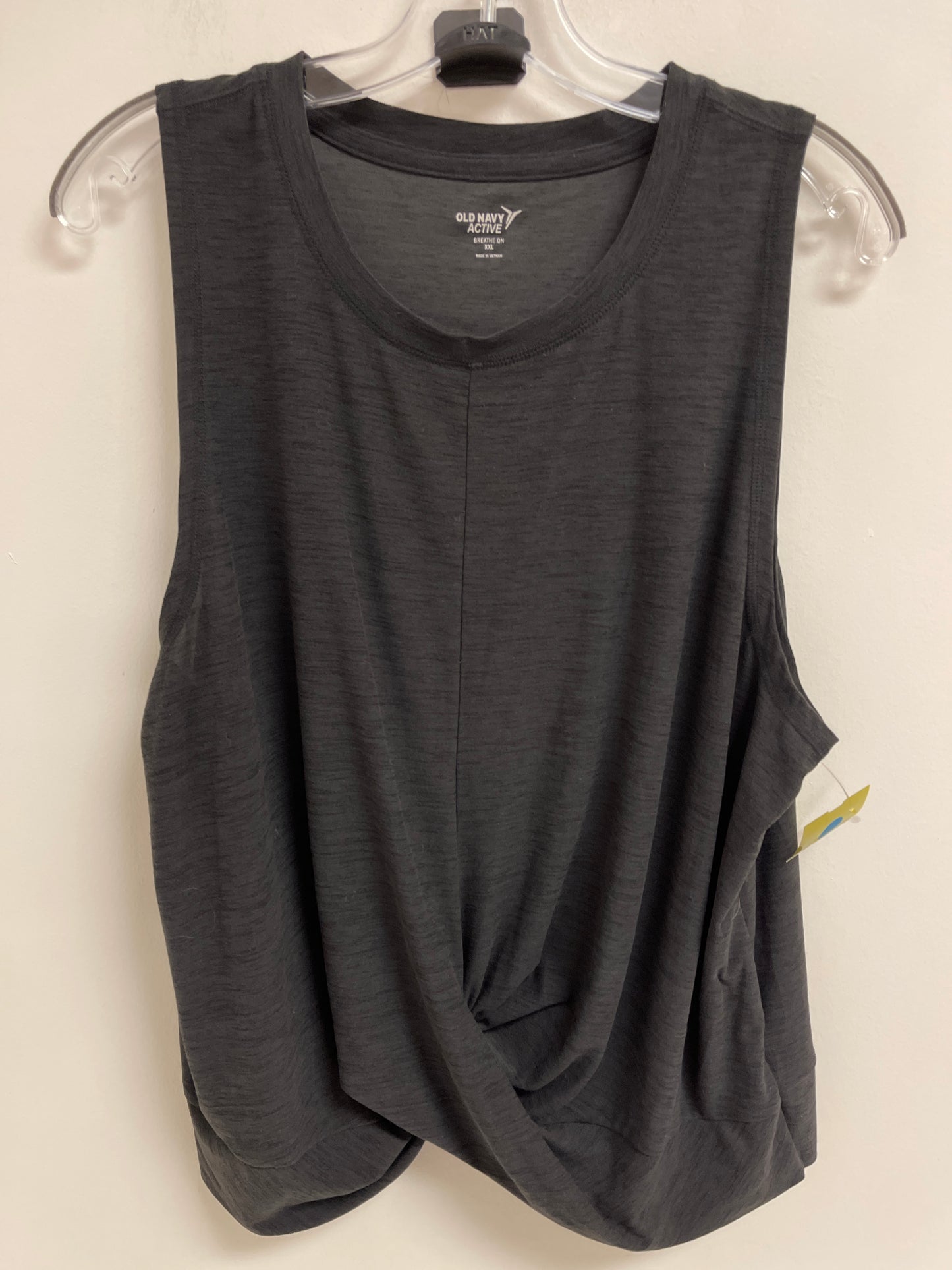 Athletic Tank Top By Old Navy In Grey, Size: 2x