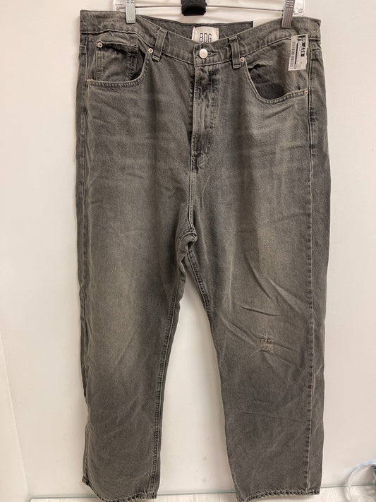 Jeans Boyfriend By Bdg In Grey, Size: 18