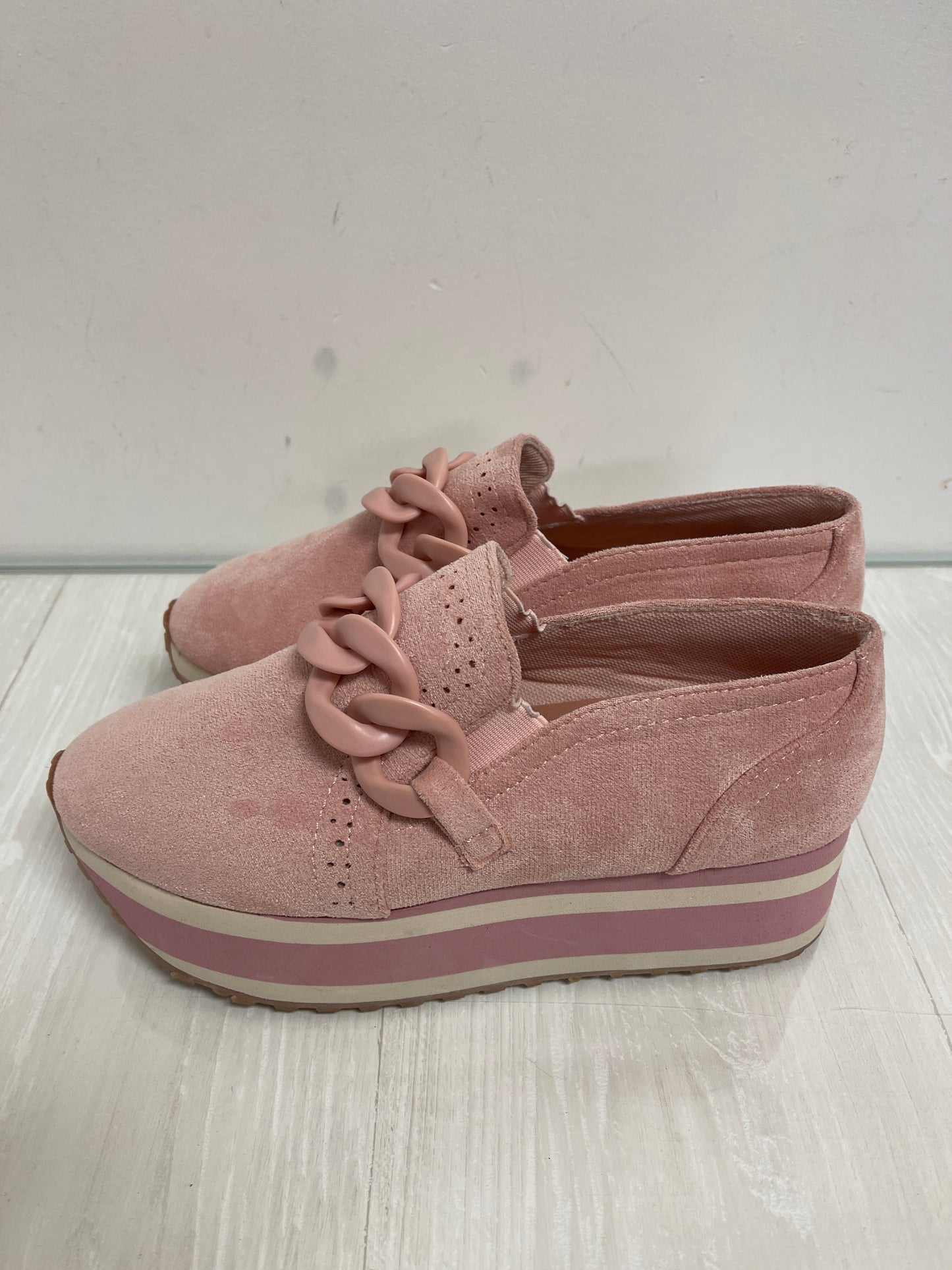 Shoes Sneakers Platform By Pierre Dumas In Pink, Size: 6.5