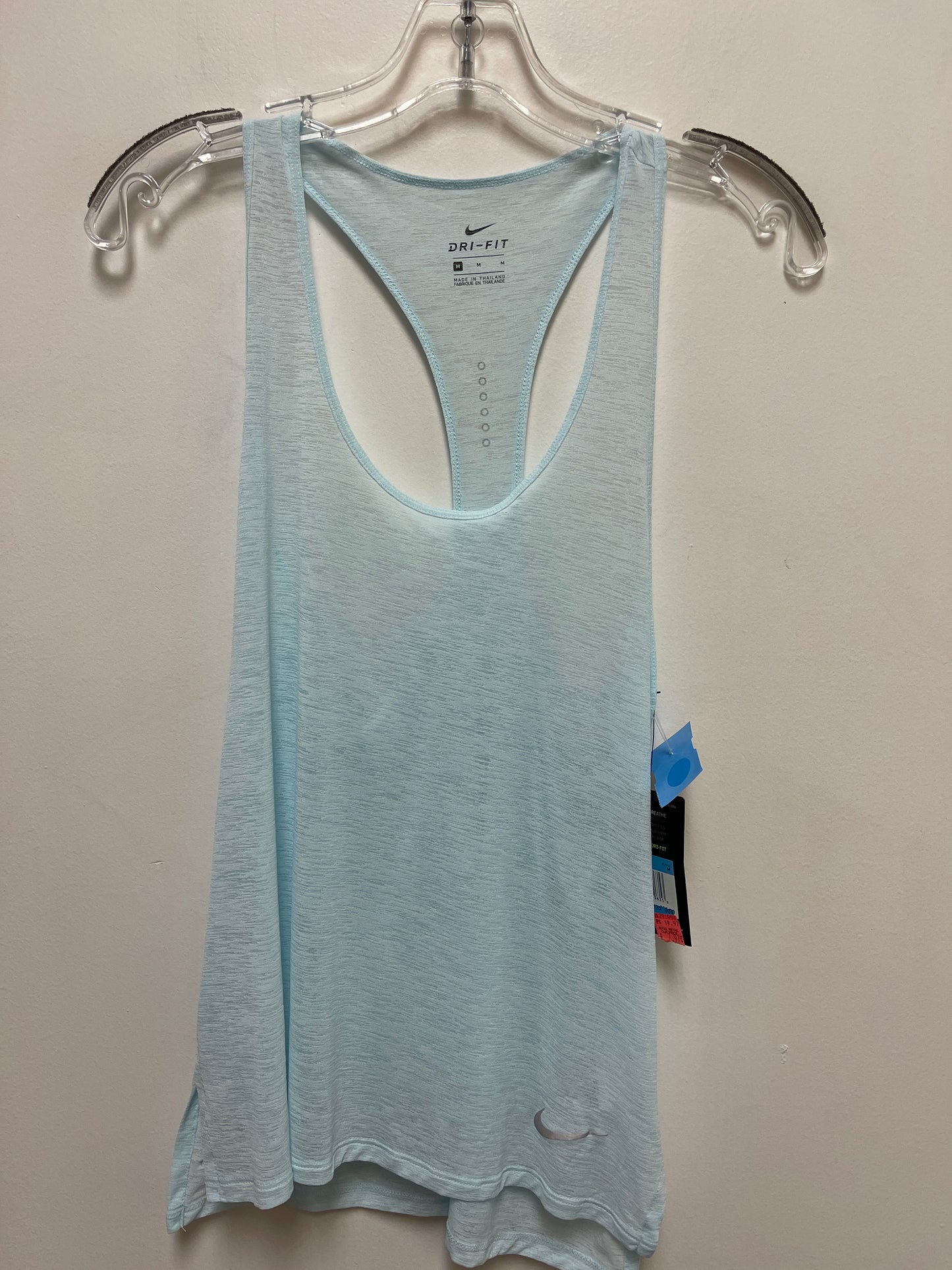 Athletic Tank Top By Nike In Blue, Size: M