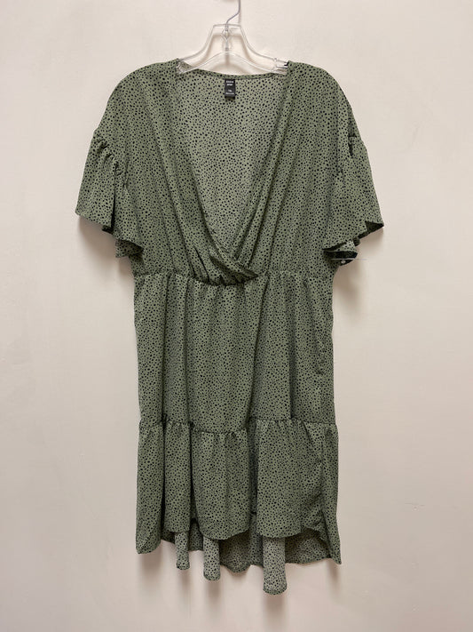 Dress Casual Short By Shein In Green, Size: 1x