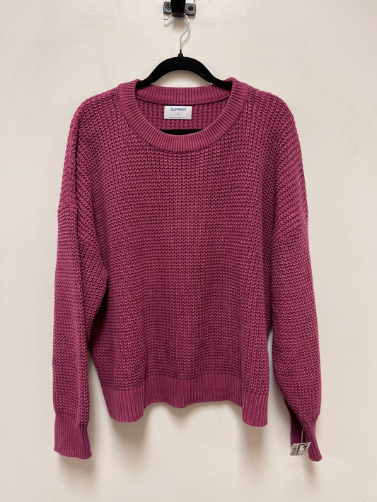 Sweater By Old Navy In Red, Size: Xl