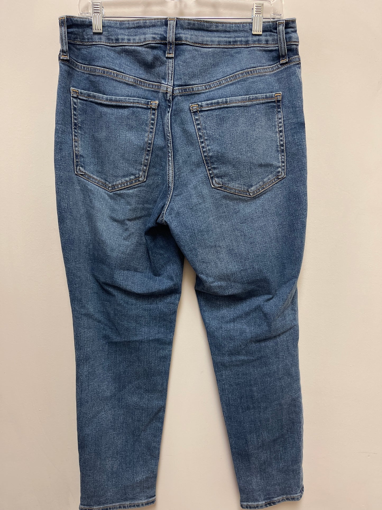 Jeans Straight By Old Navy In Blue Denim, Size: 10