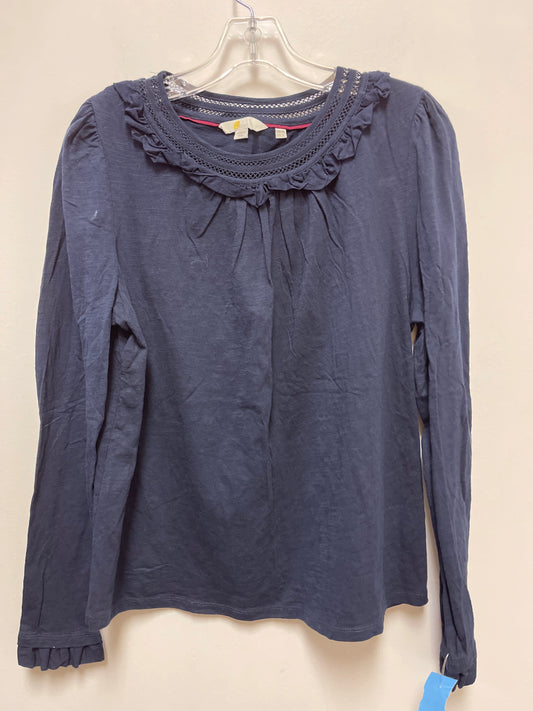 Top Long Sleeve By Boden In Navy, Size: L