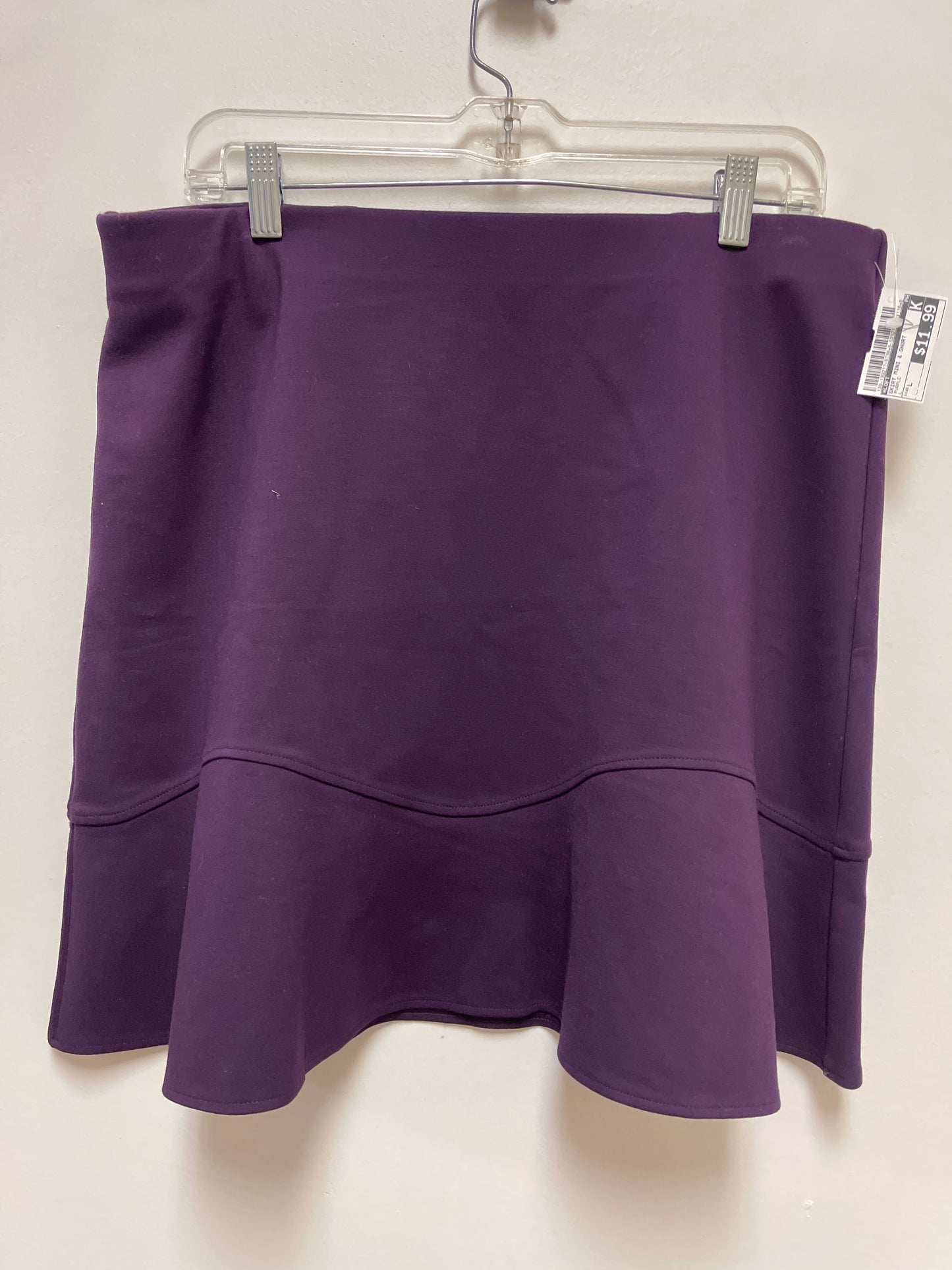 Skirt Mini & Short By Loft In Purple, Size: L